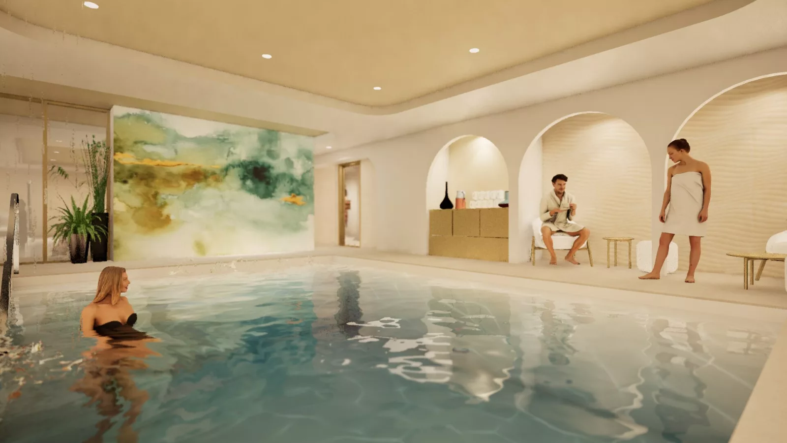 Réalisation d'un SPA à l'hôtel Mercure de Périgueux